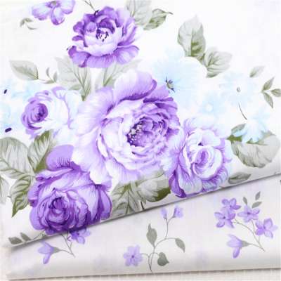 2017 Popular 100% Cotton bedsheet printed fabric for wholesale